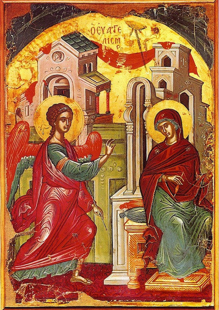 Annunciation of Theotokos icon (4)