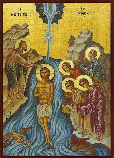 Baptism of our Lord Jesus Christ, Theophany Icon (3)