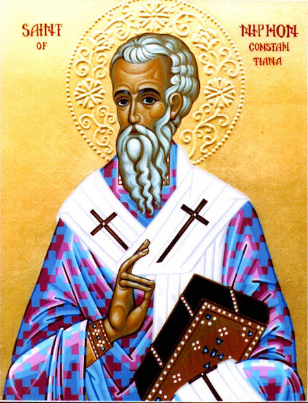 St. Niphon Bishop of Constantia icon