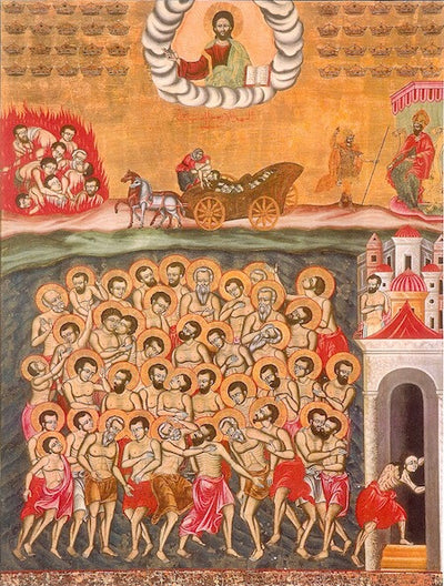 Forty Martys of Sebaste Lake icon (2)