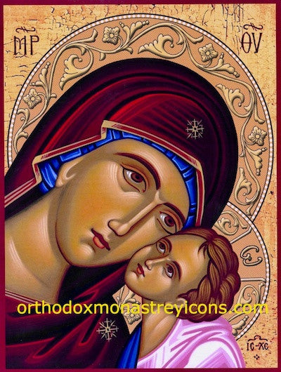 Theotokos "Tenderness" icon (3)