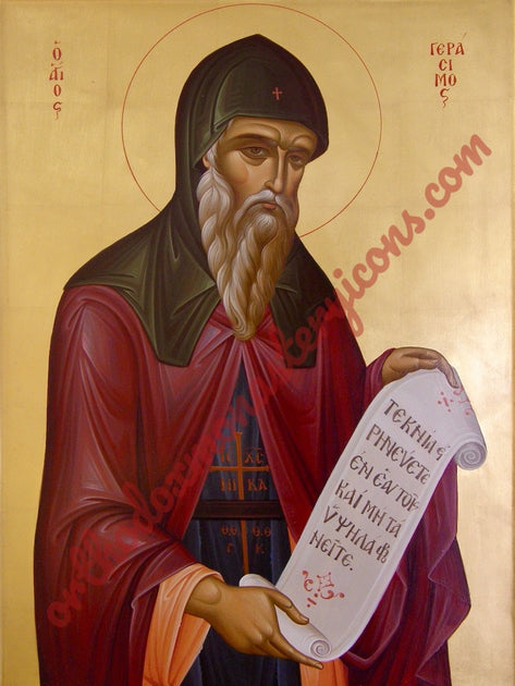 Orthodox Icon Of Saint Gerasimus Of Cephalonia – Orthodoxmonasteryicons.com