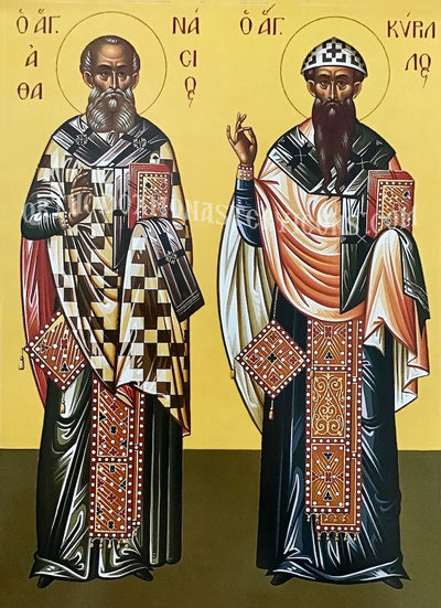 Ss. Athanasios and Cyril icon (2)