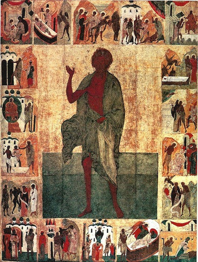 St. Andrew Fool for Christ icon (2)