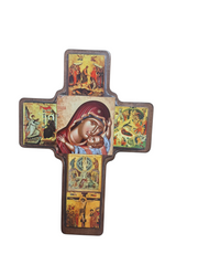 Hanging Cross with icons (4)