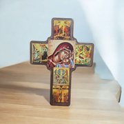 Hanging Cross with icons (4)