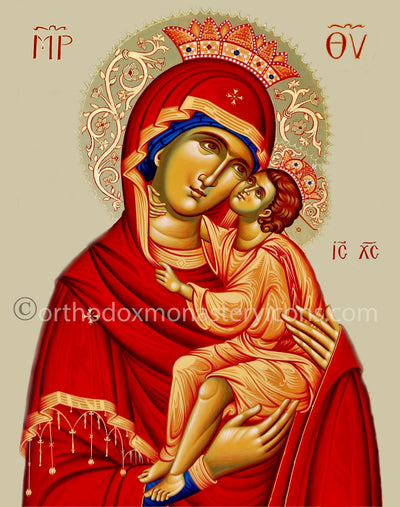 Theotokos "Tenderness" icon (2)