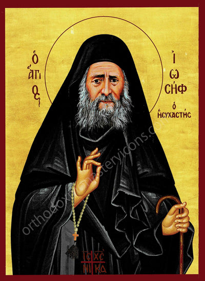 St. Joseph the Hycicast of Mount Athos icon