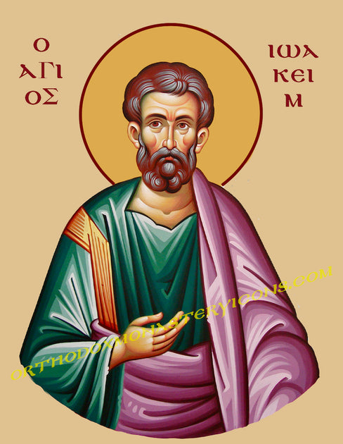 Orthodox icon of Saint Joachim – orthodoxmonasteryicons.com