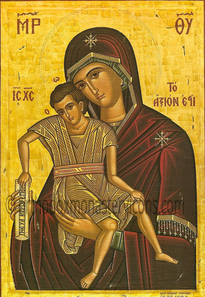 Theotokos "Axion Esti" icon (2)