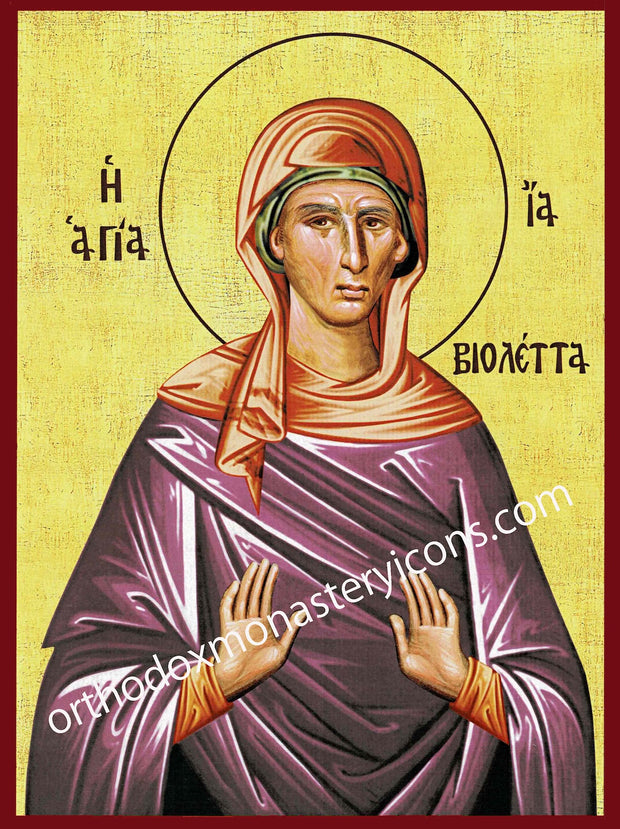 St. Violet icon