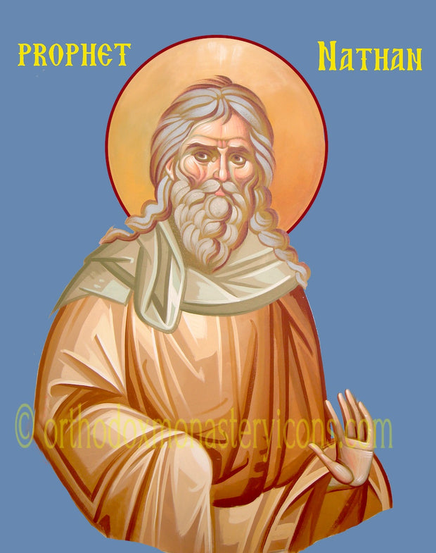 Nathan the Prophet icon