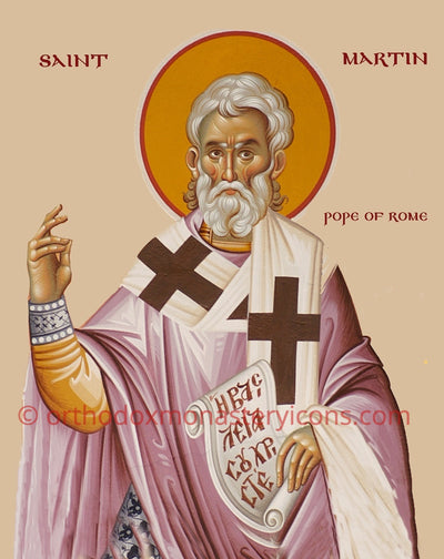 St. Martin, Pope of Rome icon