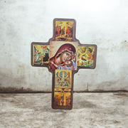 Hanging Cross with icons (4)