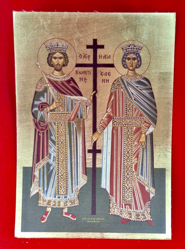 Sts.Constantine and Helen icon (SSC)