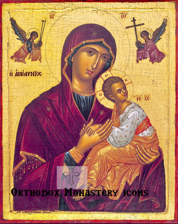 Theotokos "Immaculate" icon (4).  ﻿