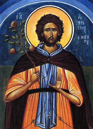 St. Euphrosynos the Cook icon (2)