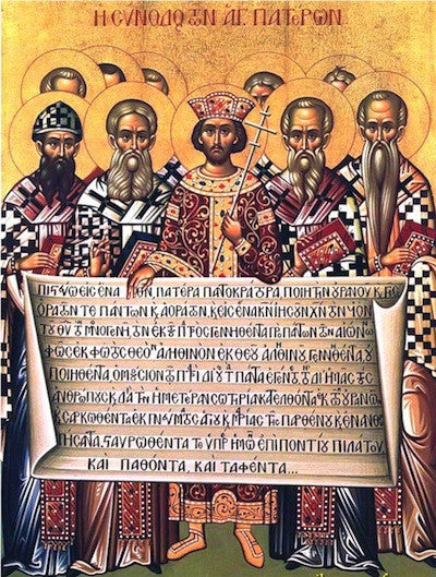 First Ecumenical Council of Nikea Icon (1)