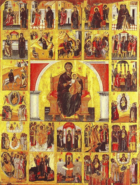 Theotokos of "The Akathist" Icon
