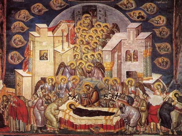 Dormition of Theotokos Icon (8)