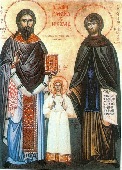 Raphael, Nicholas and Irene icon (3)
