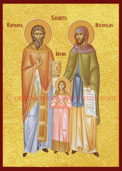 Raphael, Nicholas and Irene icon (1)