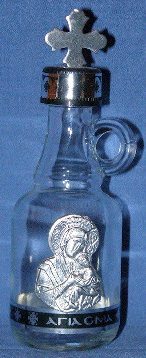 Glass Bottle for Holy Water or Holy Oil (1)
