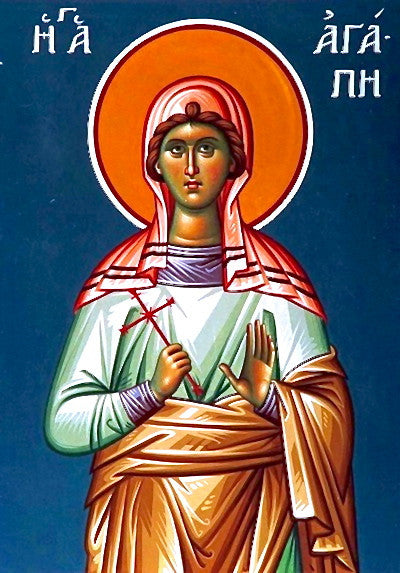 St. Love  (Agape ) Icon