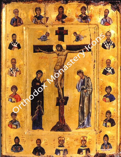 Crucifixion icon (11)