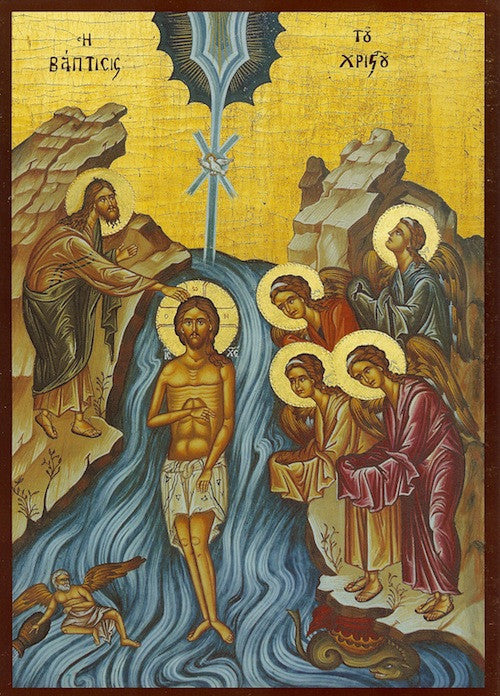 Baptism of our Lord Jesus Christ, Theophany Icon (3)