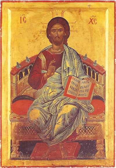 Jesus Christ "Enthroned" icon (6)
