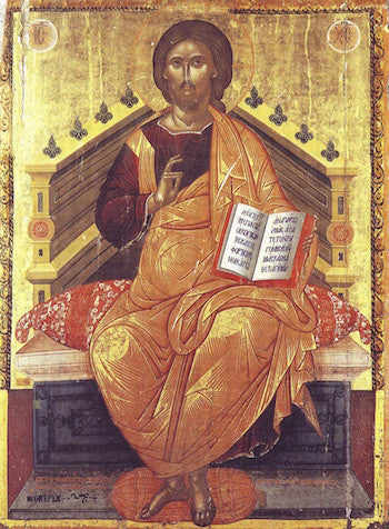 Jesus Christ "Enthroned" icon (4)