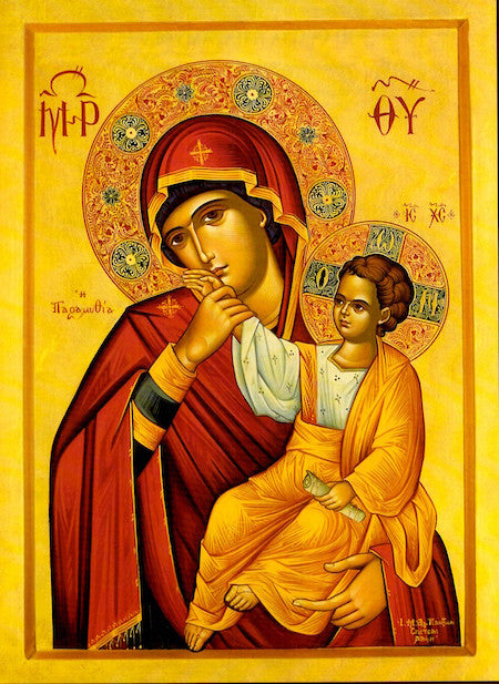 Theotokos "Comforter" icon (2)