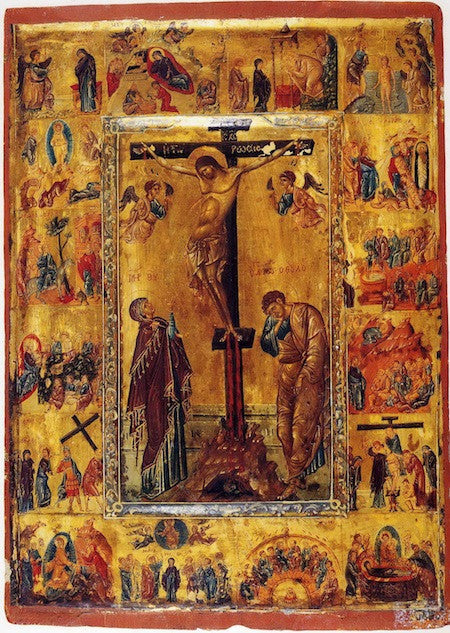 Crucifixion icon (3)