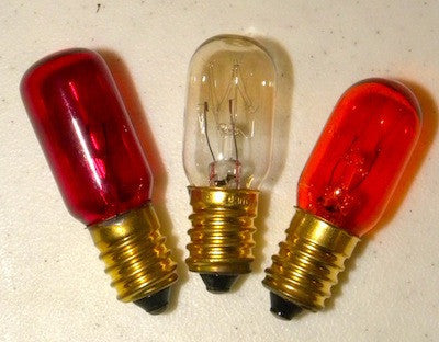 Bulb for Electric Vigil lamp.