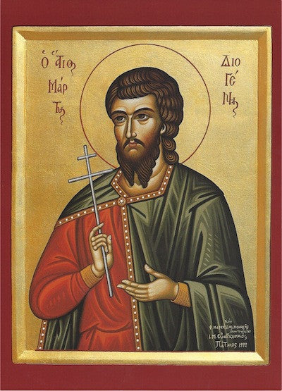 St. Diogenes the Martyr icon.