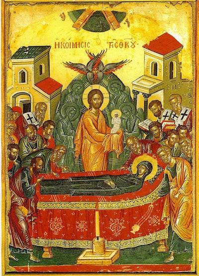 Dormition of Theotokos Icon (3)