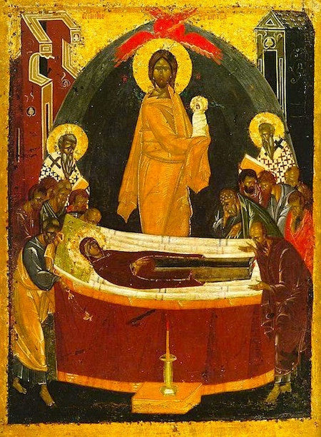 Dormition of Theotokos icon (6)