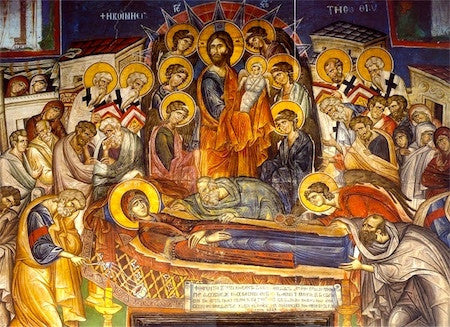 Dormition of Theotokos icon (7)