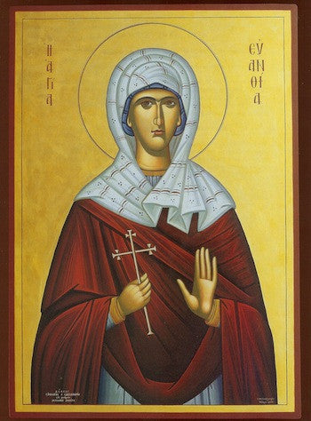 St. Evanthia icon