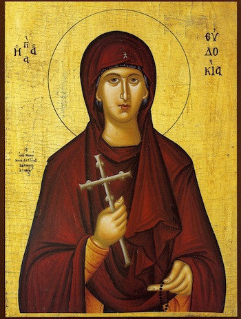 St. Evdokia icon