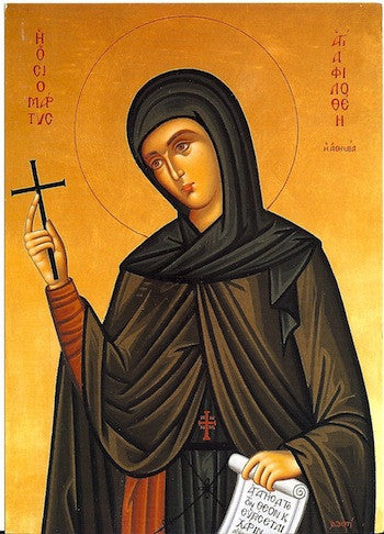 St. Philothea icon (1)