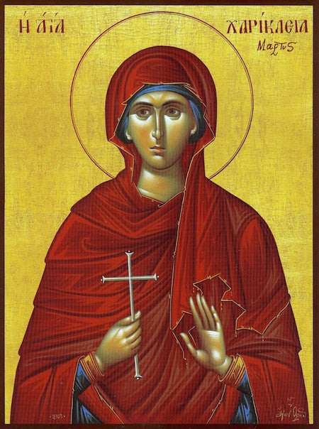 Orthodox icon of Saint Hariklia – orthodoxmonasteryicons.com