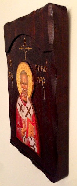 St. Nicholas 3D icon (T1)