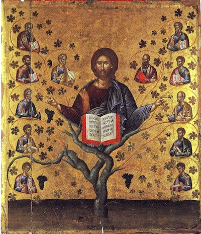Jesus Christ  "The Vine" icon (2)