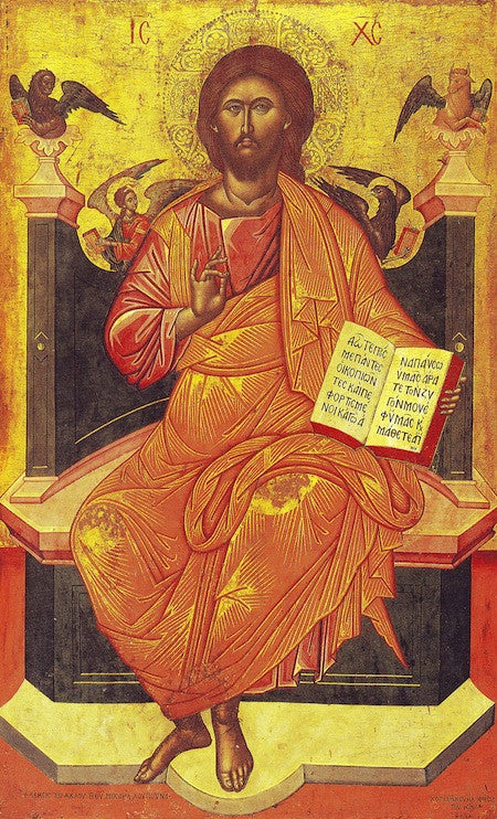 Jesus Christ "Enthroned" icon (1)