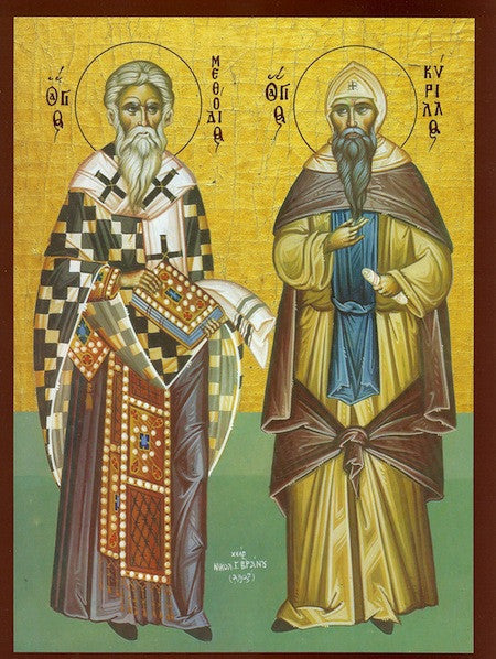 Ss. Cyril and Methodius, Equals to the Apostles icon