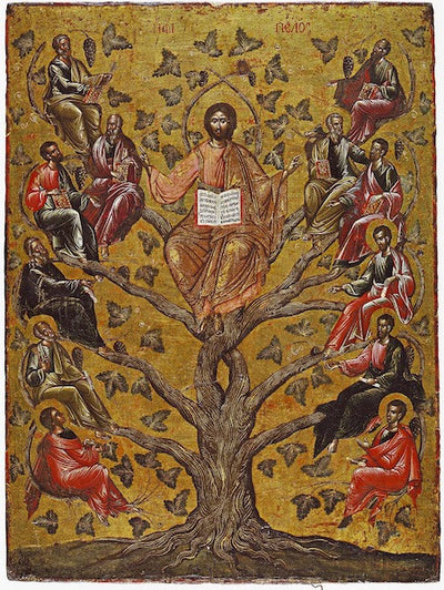 Jesus Christ  "The Vine" icon (3)