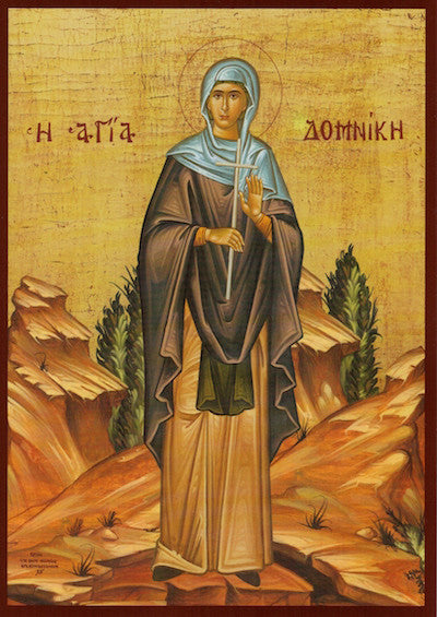 St. Domnica of Constantinople icon