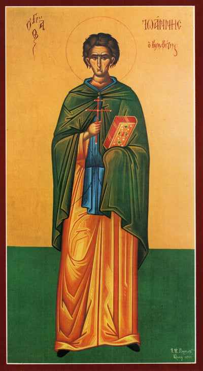 St. John Kalyvites (Hut-Dweller) icon (2)